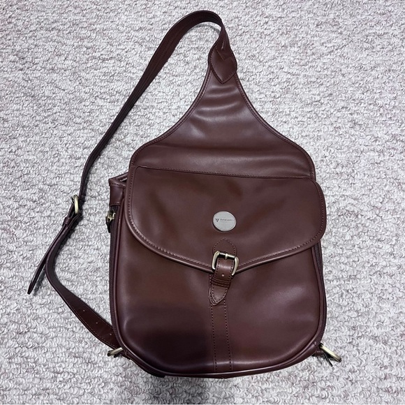 Gun Tote’n Mamas Leather Concealed Carry Crossbody Promotional Bag - Picture 1 of 7